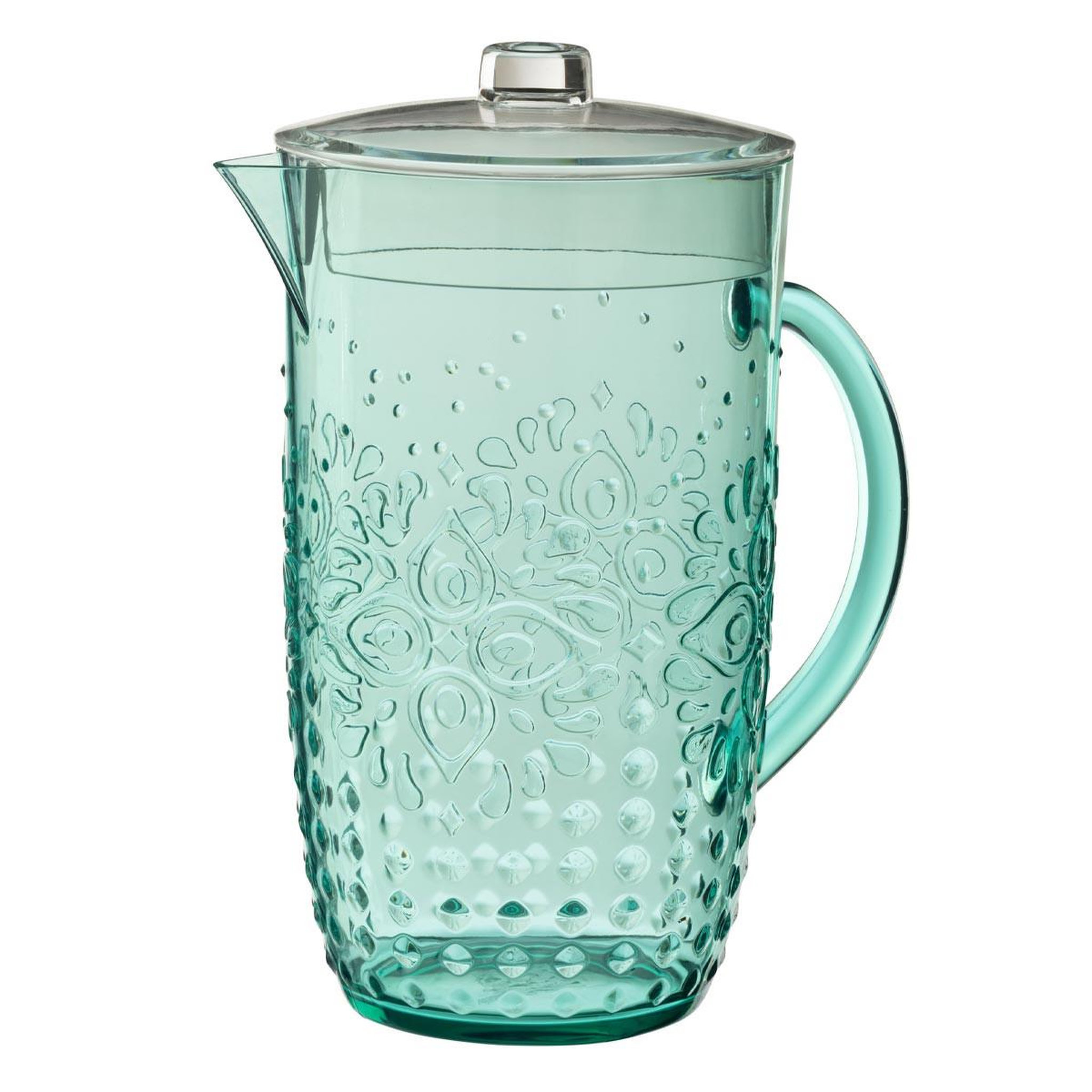 J-LINE Carafe réutilisable  barbra  2,5l bleu aqua
