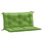 Voir la diapositive 2 : VIDAXL Coussins de banc de jardin lot de 2 vert melange tissu
