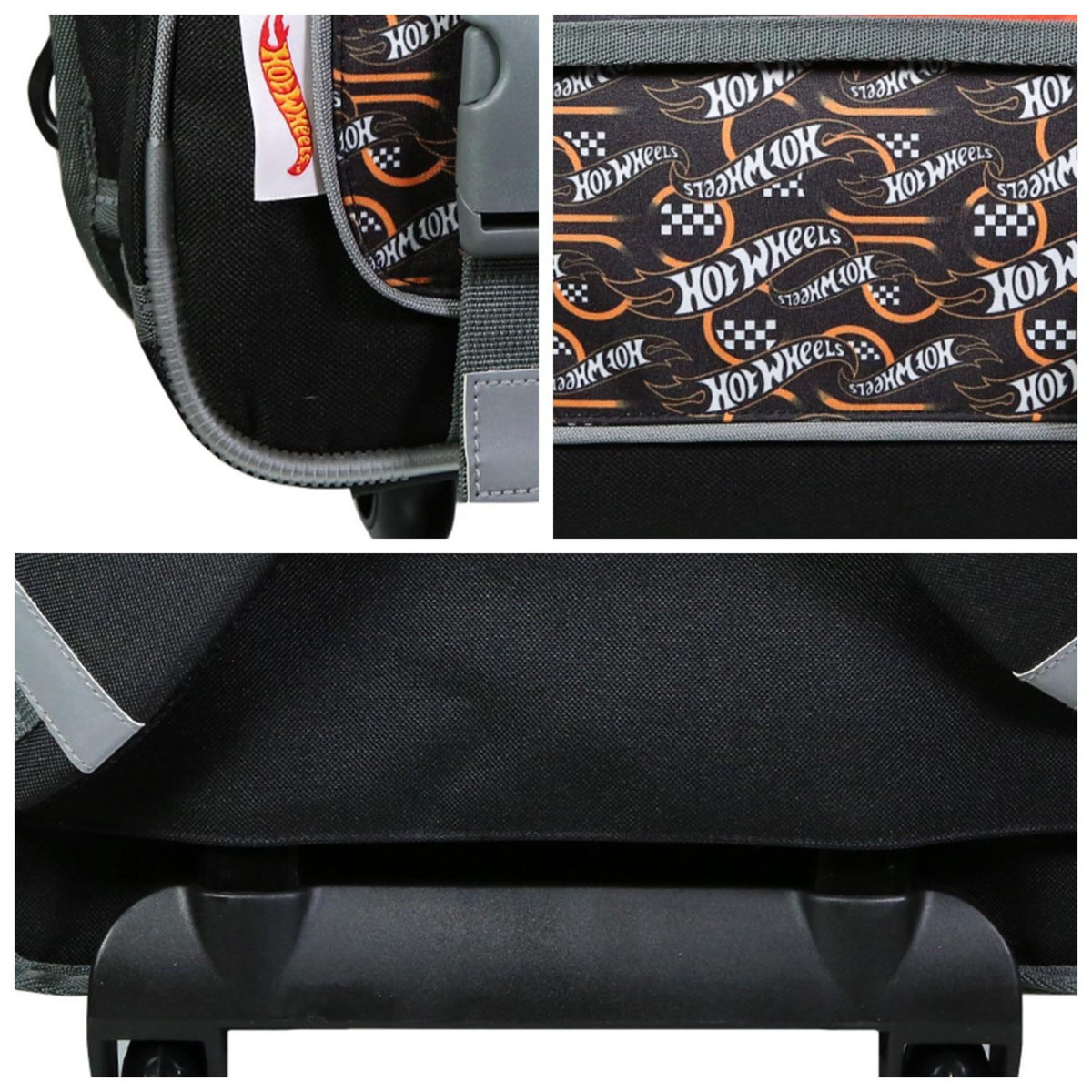 Bagtrotter BAGTROTTER Cartable à roulettes 38 cm Hot Wheels Multicolore