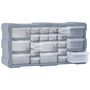 Voir la diapositive 5 : VIDAXL Organisateur multi-tiroirs avec 22 tiroirs 49x16x25,5 cm