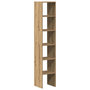 Voir la diapositive 2 : VIDAXL Bibliotheques 2 pcs empilable chene artisanal bois d'ingenierie