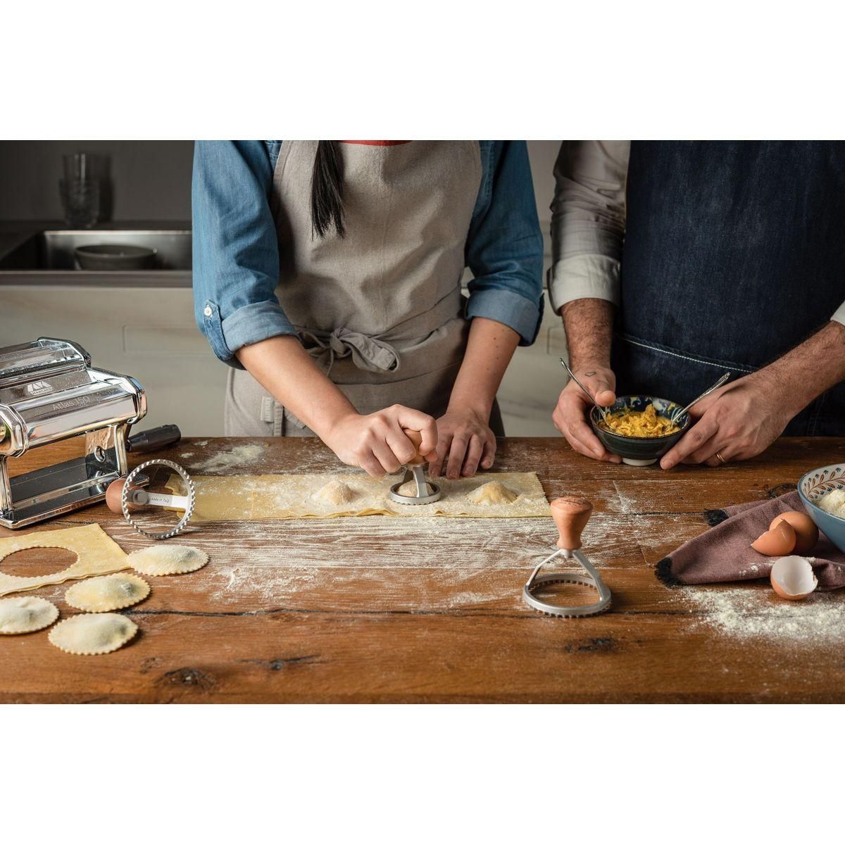 Marcato Découpe pâtes Decoupe pate ronde 8 cm pour Atlas 150