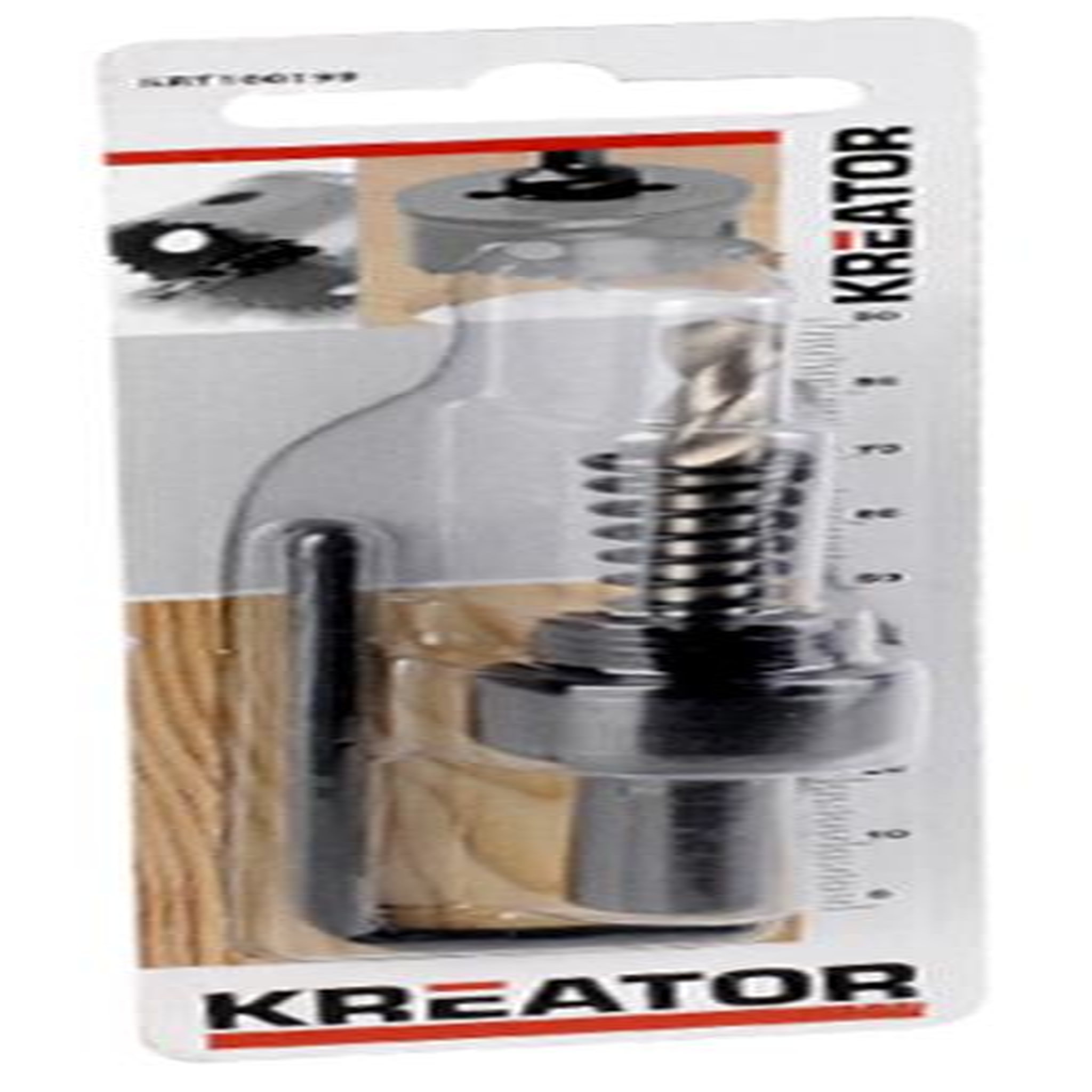 KREATOR Foret centreur pour scie cloche à bois HSS