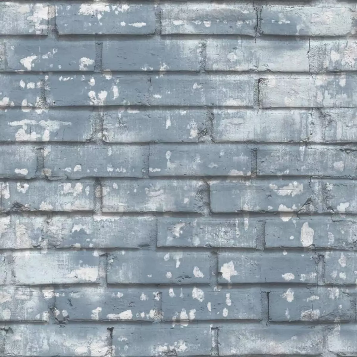 Noordwand Noordwand Papier peint Urban Friends & Coffee Bricks bleu et blanc