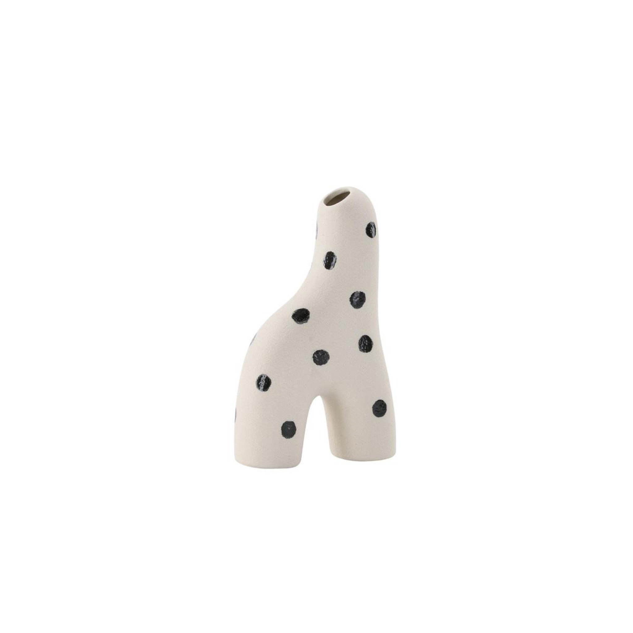 Voir la diapositive 5 : Paris Prix Vase design  aya  16cm blanc & noir