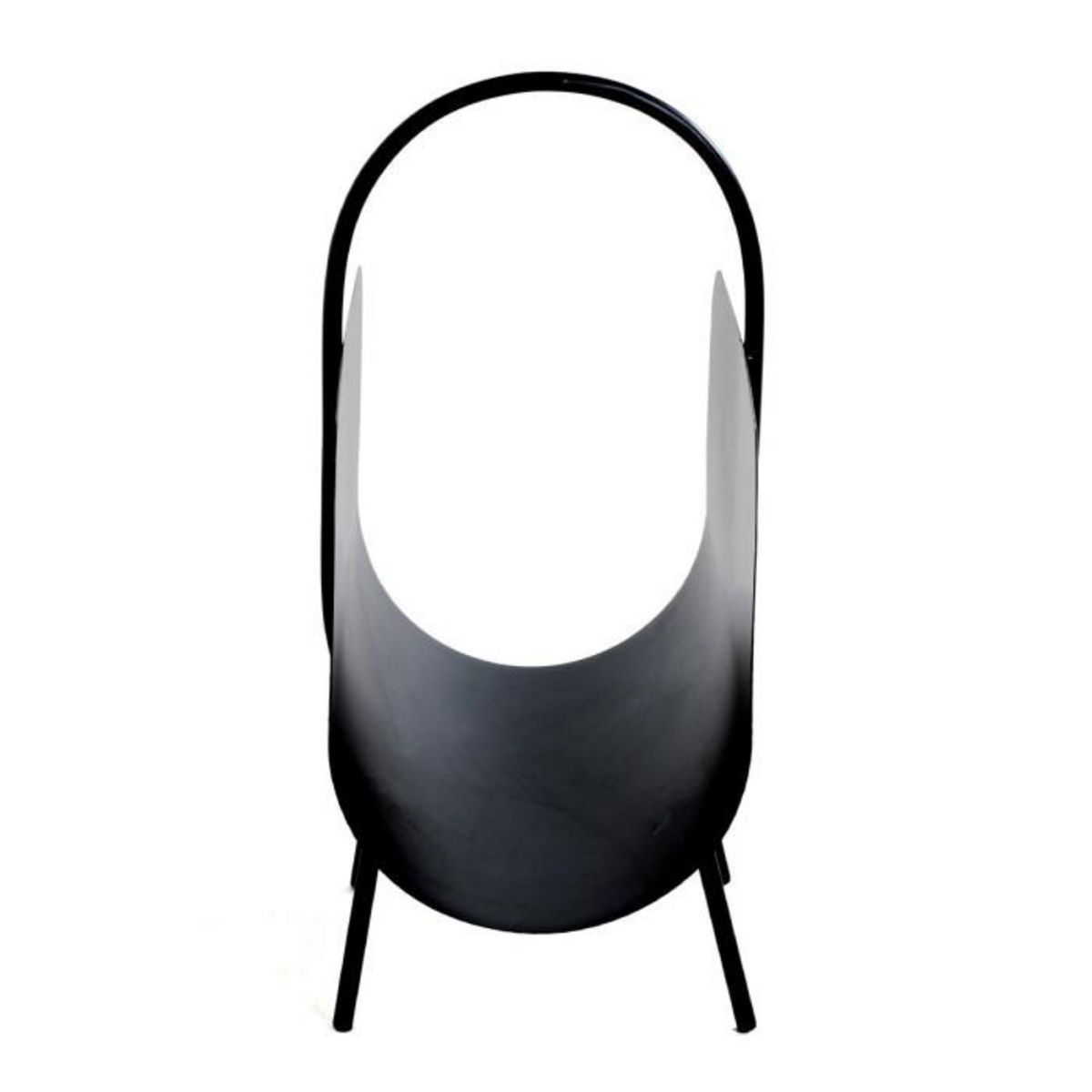 Paris Prix Porte-Revues Design  Sero  47cm Noir Laqué