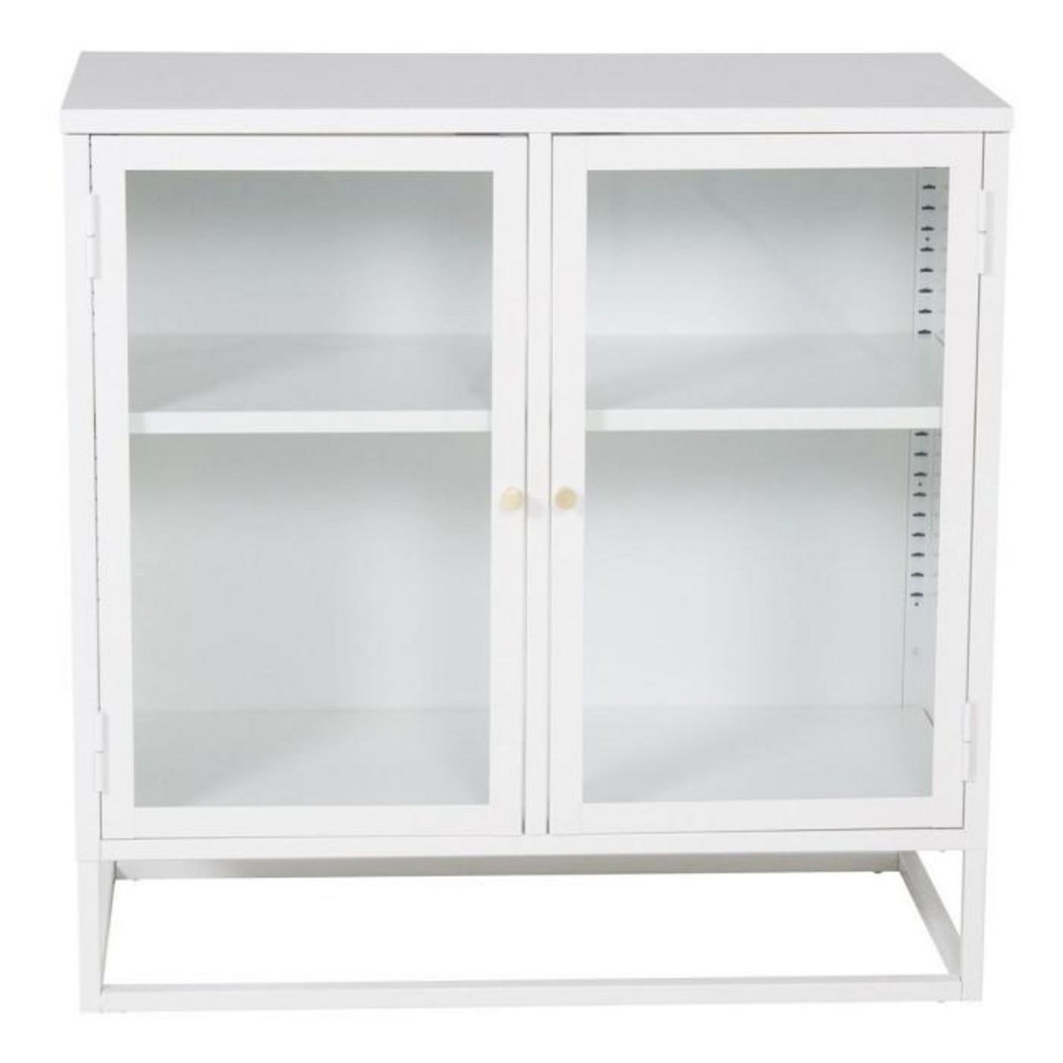 Paris Prix Vitrine 2 Portes  Bakal  85cm Blanc