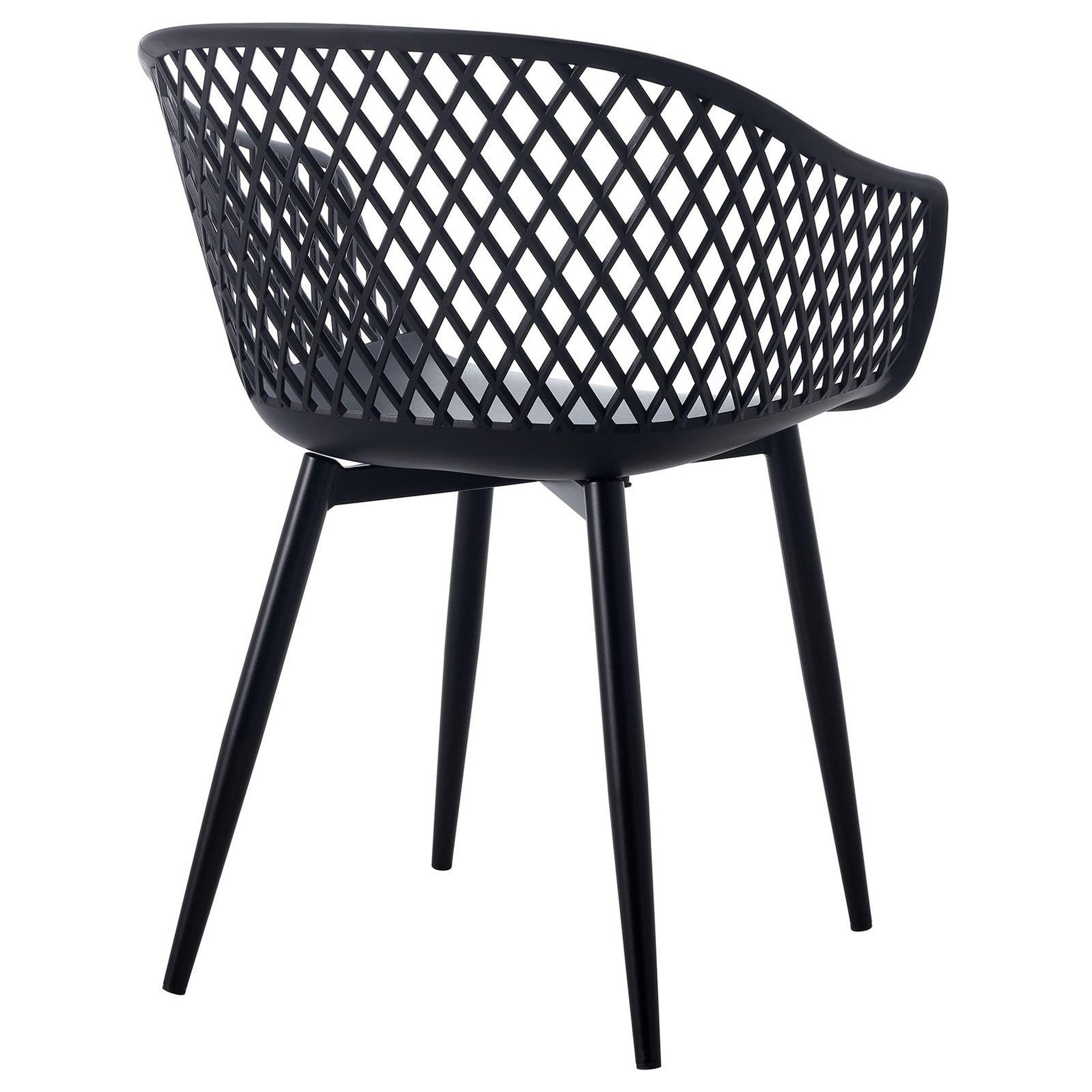 Voir la diapositive 3 : IDIMEX Lot de 4 chaises MADEIRA style scandinave, pieds en bois