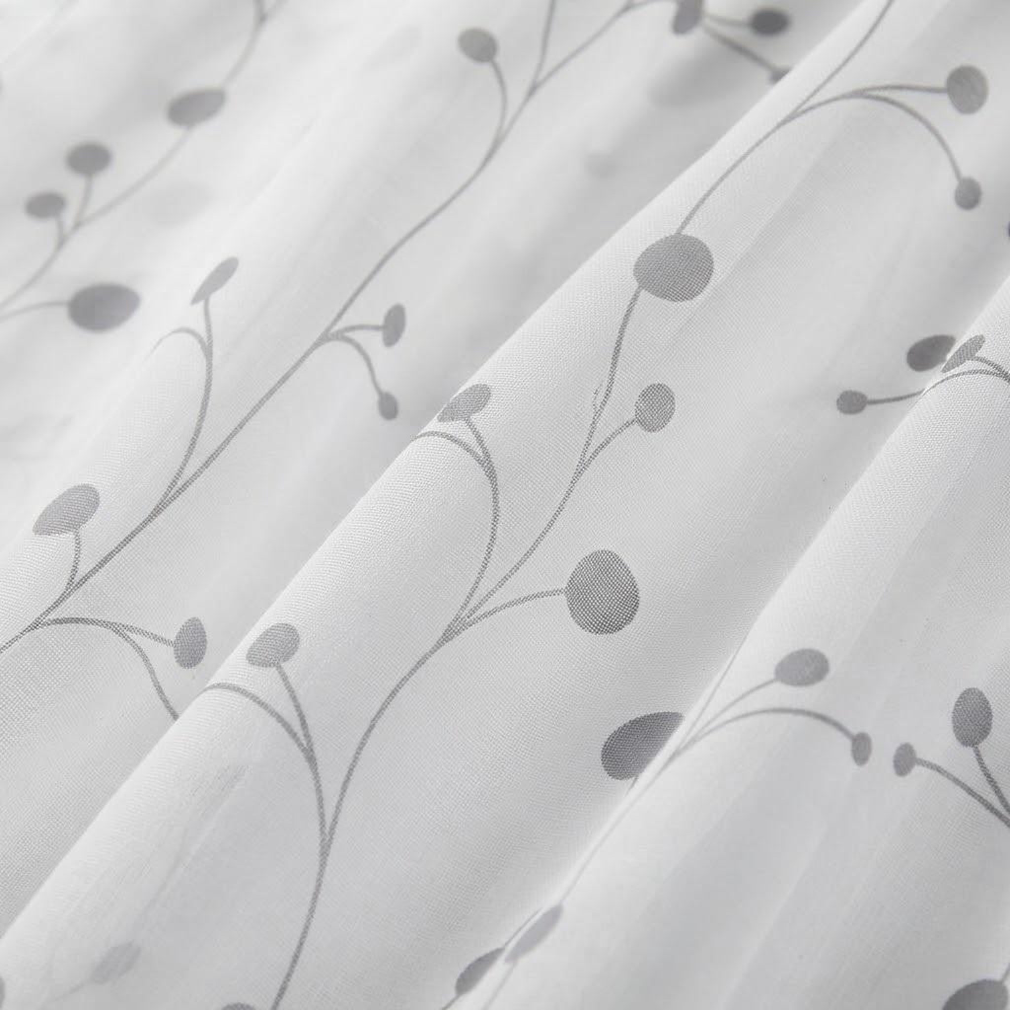 Voir la diapositive 3 : Eden Voilage a oeillets clochettes design et moderne