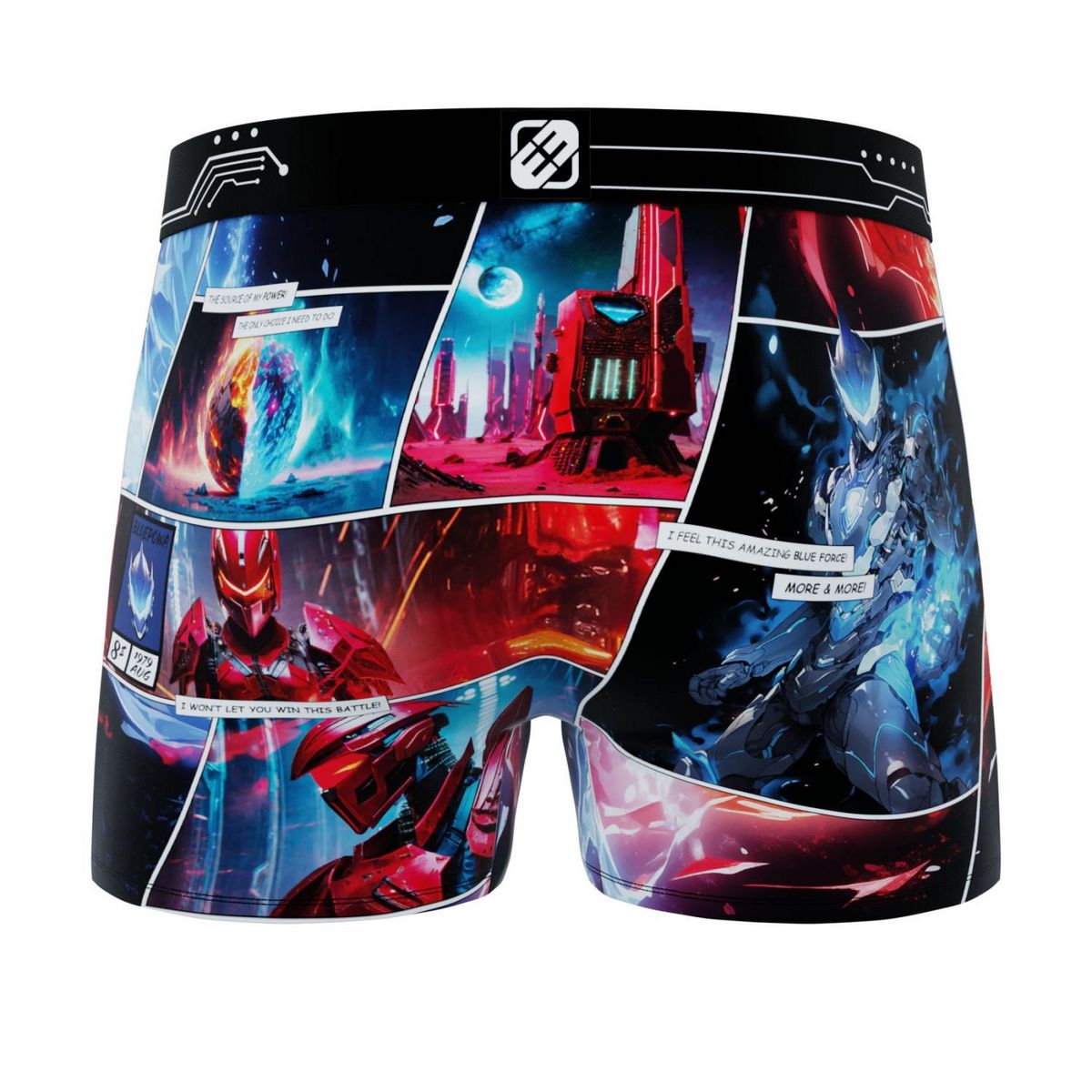 FREEGUN Lot de 3 boxers homme Heroes Power
