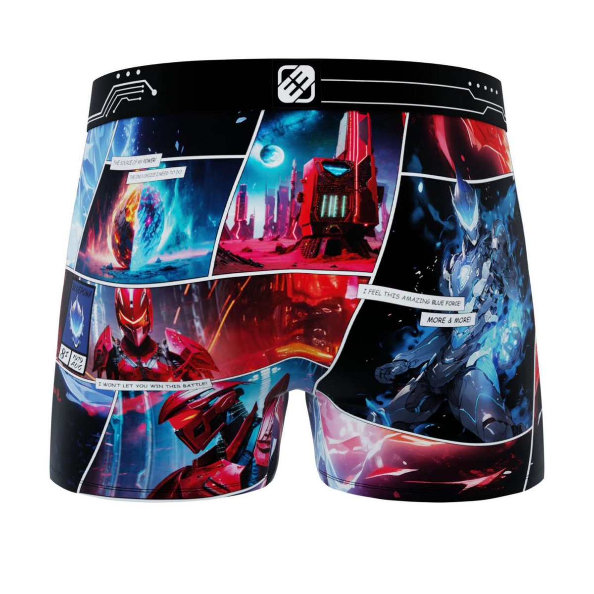 FREEGUN Lot de 3 boxers homme Heroes Power