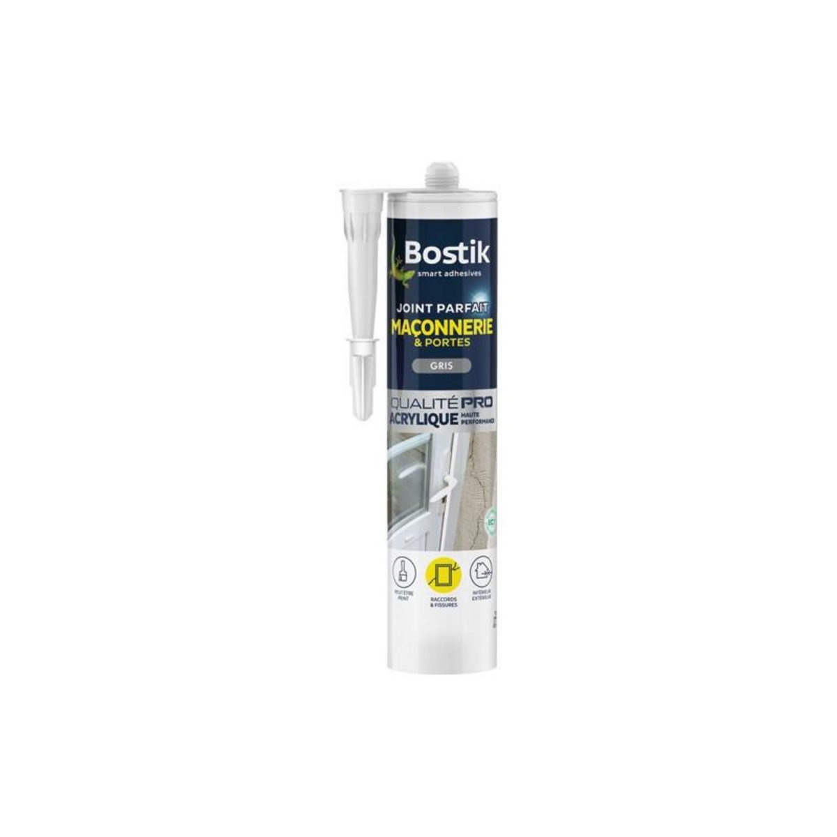 Bostik JOINT PARFAIT MACONN.HUISS.GRIS 280ML BOSTIK - 30616556