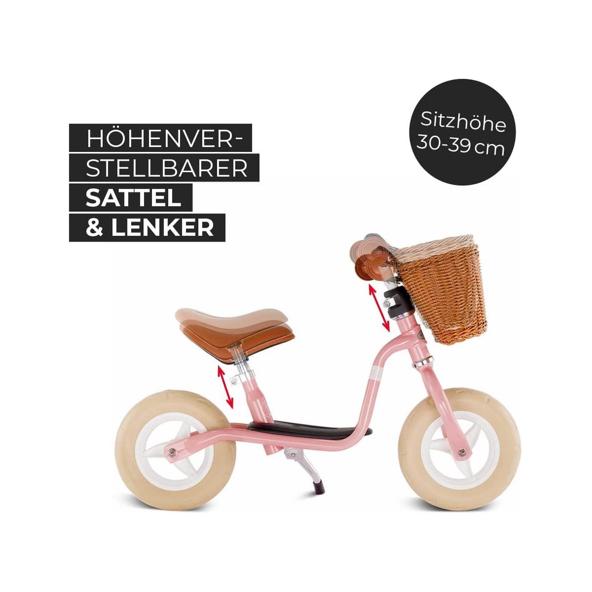Voir la diapositive 2 : Puky Draisienne LR M Classic Retro-Rose