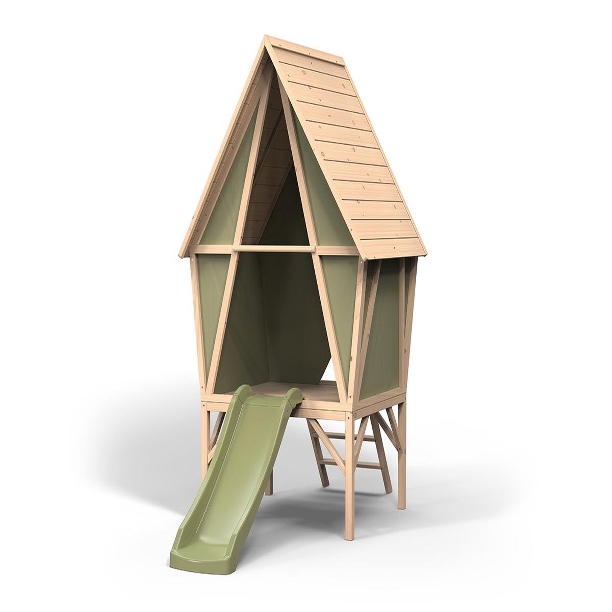 EXIT TOYS Maisonnette en bois pour enfants yuki 300 - exit toys