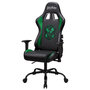 Voir la diapositive 3 : Subsonic Chaise gaming Harry Potter Serpentard, fauteuil gamer Noir taille L