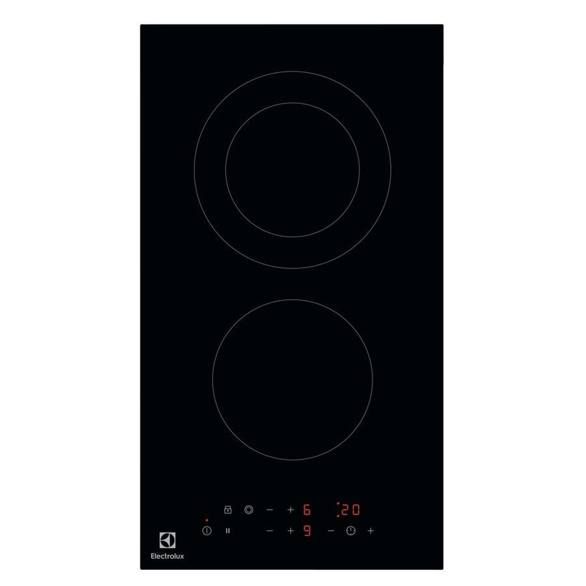 ELECTROLUX Domino vitrocéramique 29cm 2900w noir - LHR3233CK-OLD