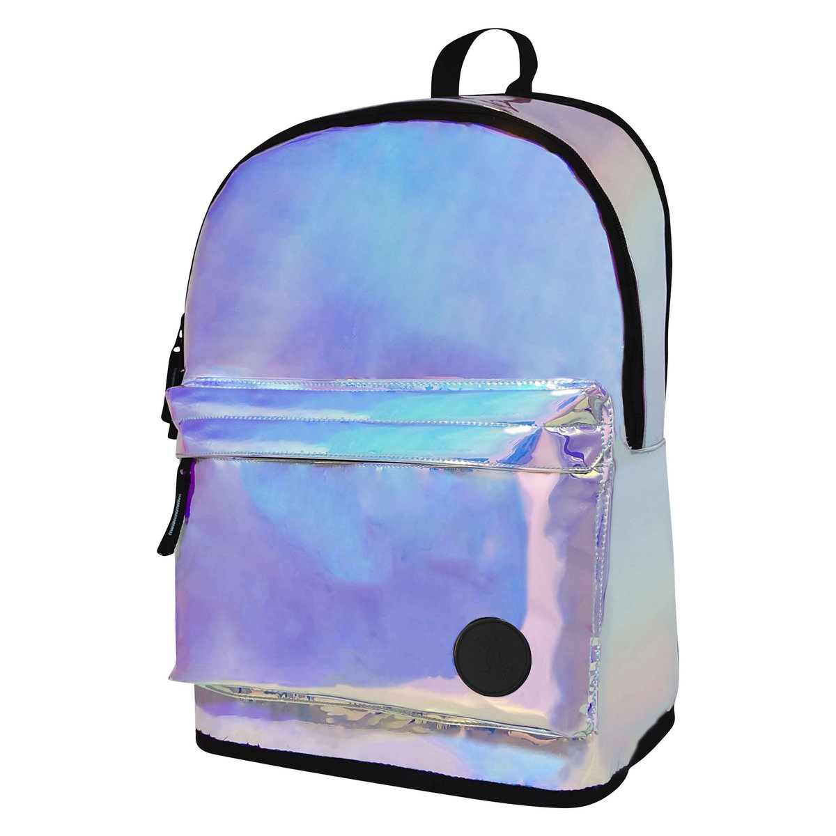 YOUNG'S ATTITUDE Sac à dos 1 compartiment PVC argent irisé