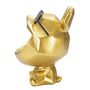 Voir la diapositive 3 : Paris Prix Vide-Poche Statuette  Chien  23cm Or
