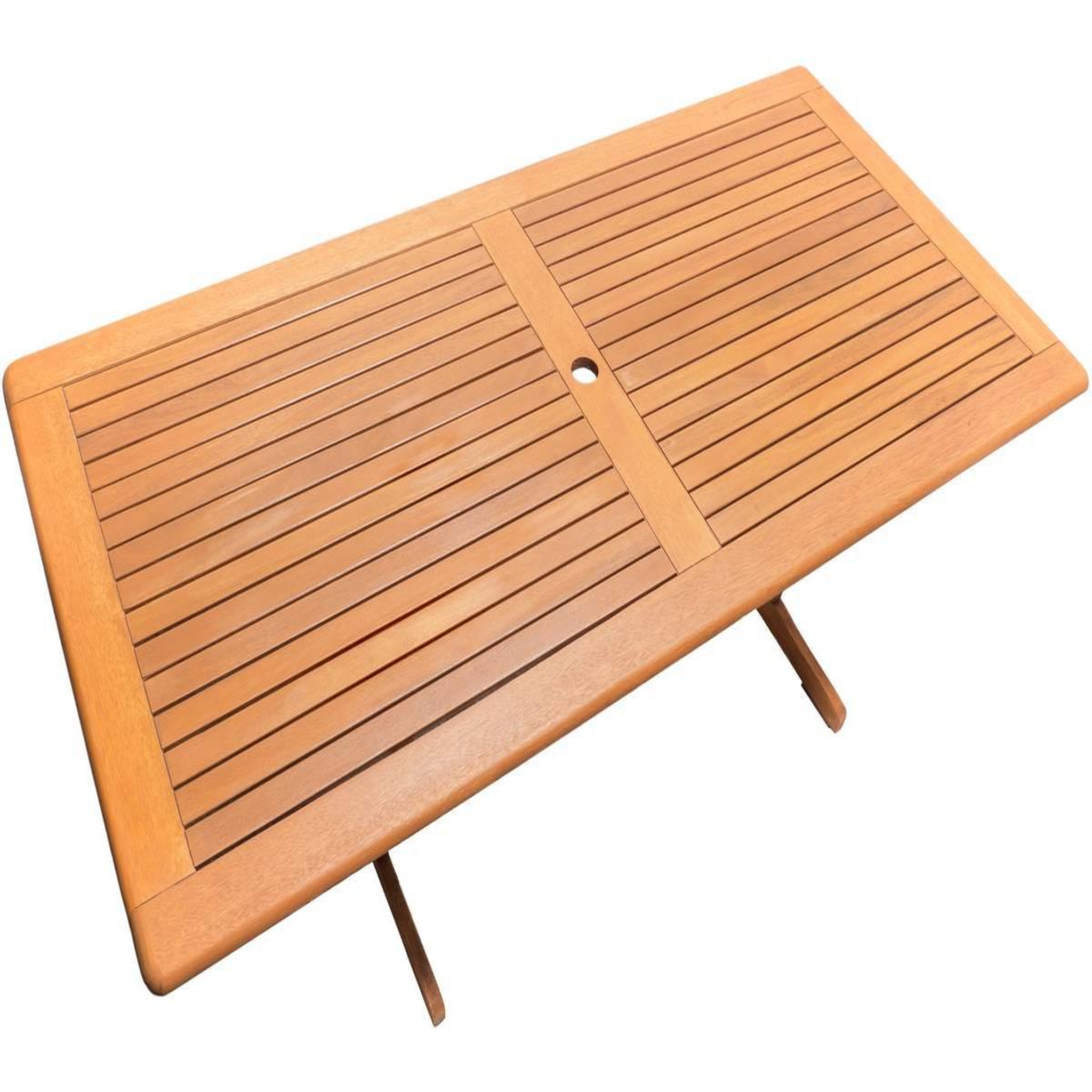Voir la diapositive 3 : Habitat et Jardin Table de jardin  osaka  - 180 x 90 cm - bois naturel