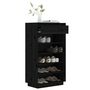 Voir la diapositive 4 : VIDAXL Armoire a chaussures Noir 60x34x105 cm Bois de pin massif