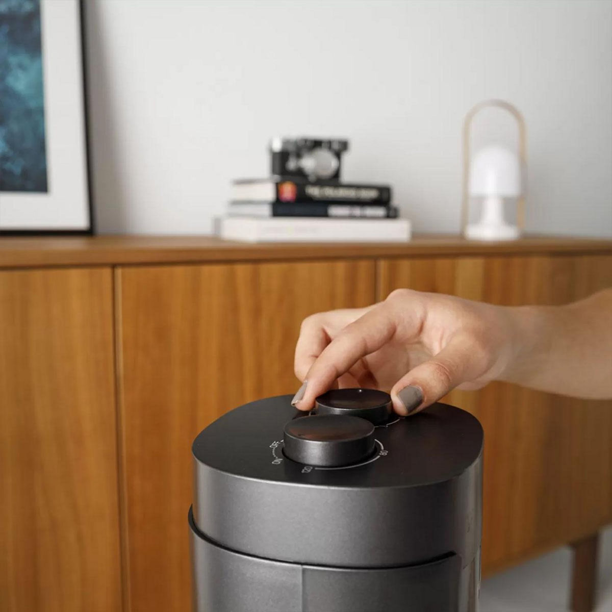 Taurus Alpatec Ventilateur colonne 76cm 50w 3 vitesses noir - new babel