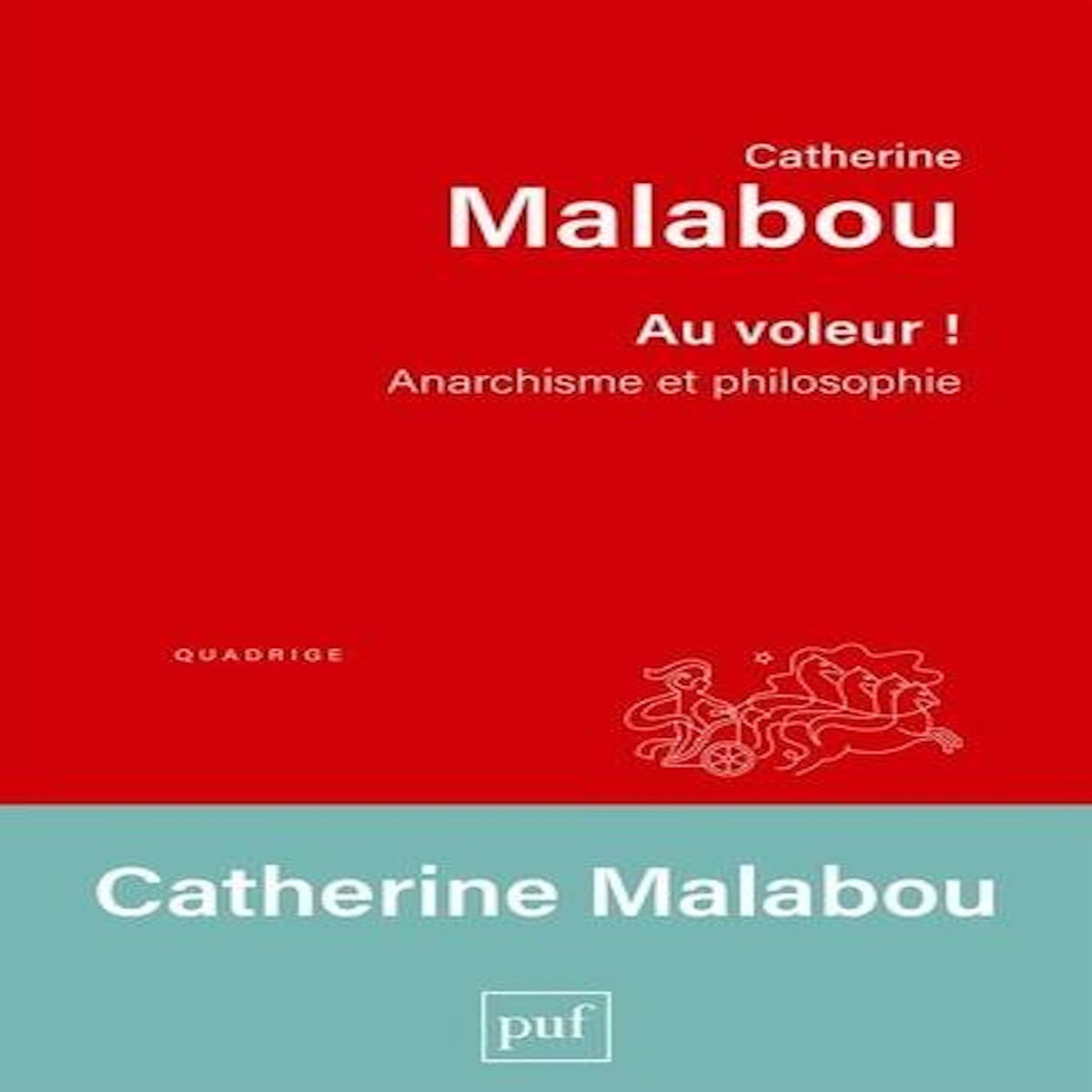 AU VOLEUR ! ANARCHISME ET PHILOSOPHIE, Malabou Catherine