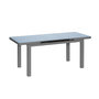 Voir la diapositive 2 : Jardiline Table à manger d'extérieur extensible en aluminium gris  Ibiza anthracite - 6/8 places - Jardiline