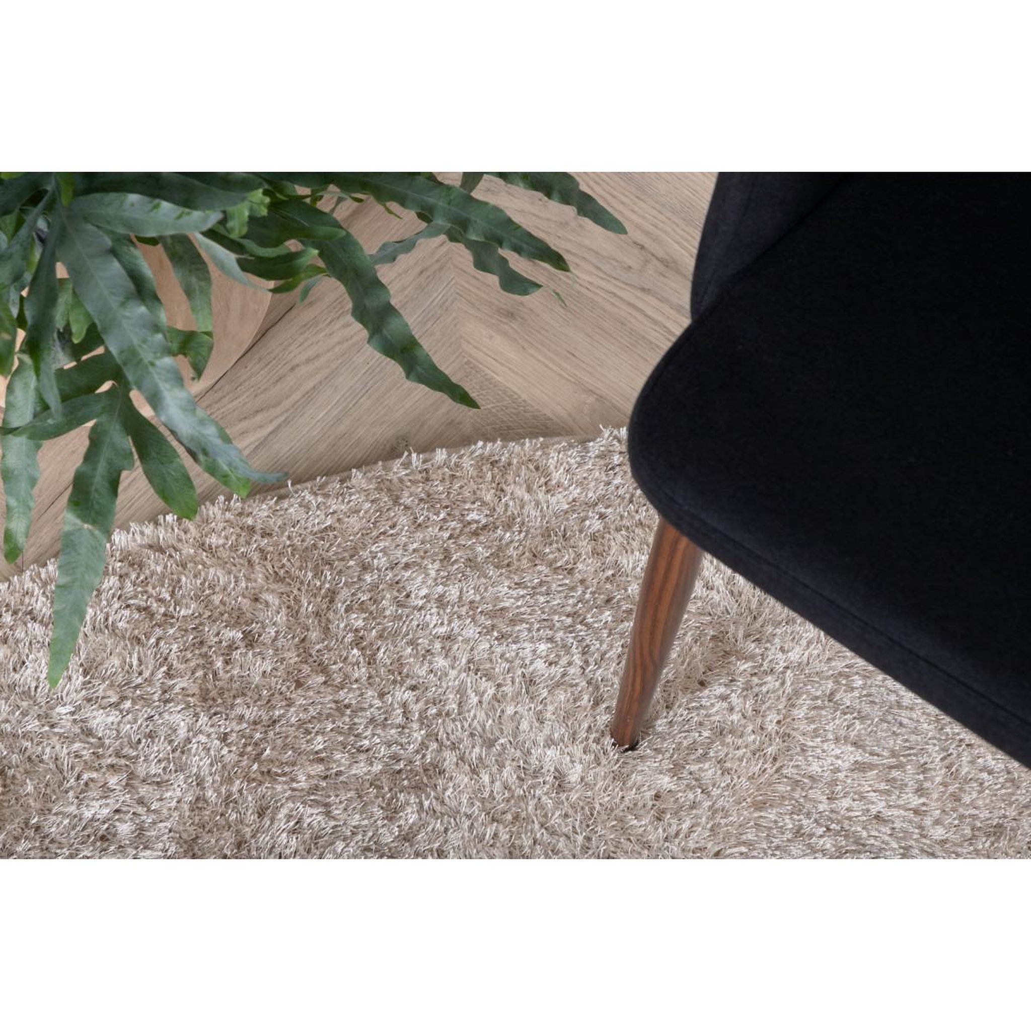 Voir la diapositive 6 : Paris Prix Tapis Rond  Mattis  200cm Beige