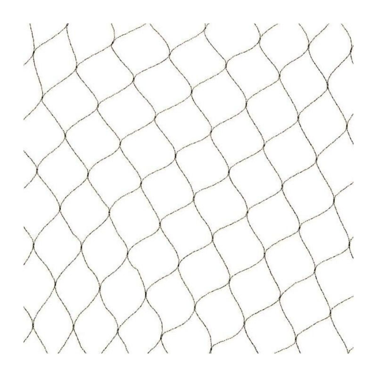 NATURE Filet anti-oiseaux Primo 5x2m en maille tricotée polyéthylene 12gr/m² noir