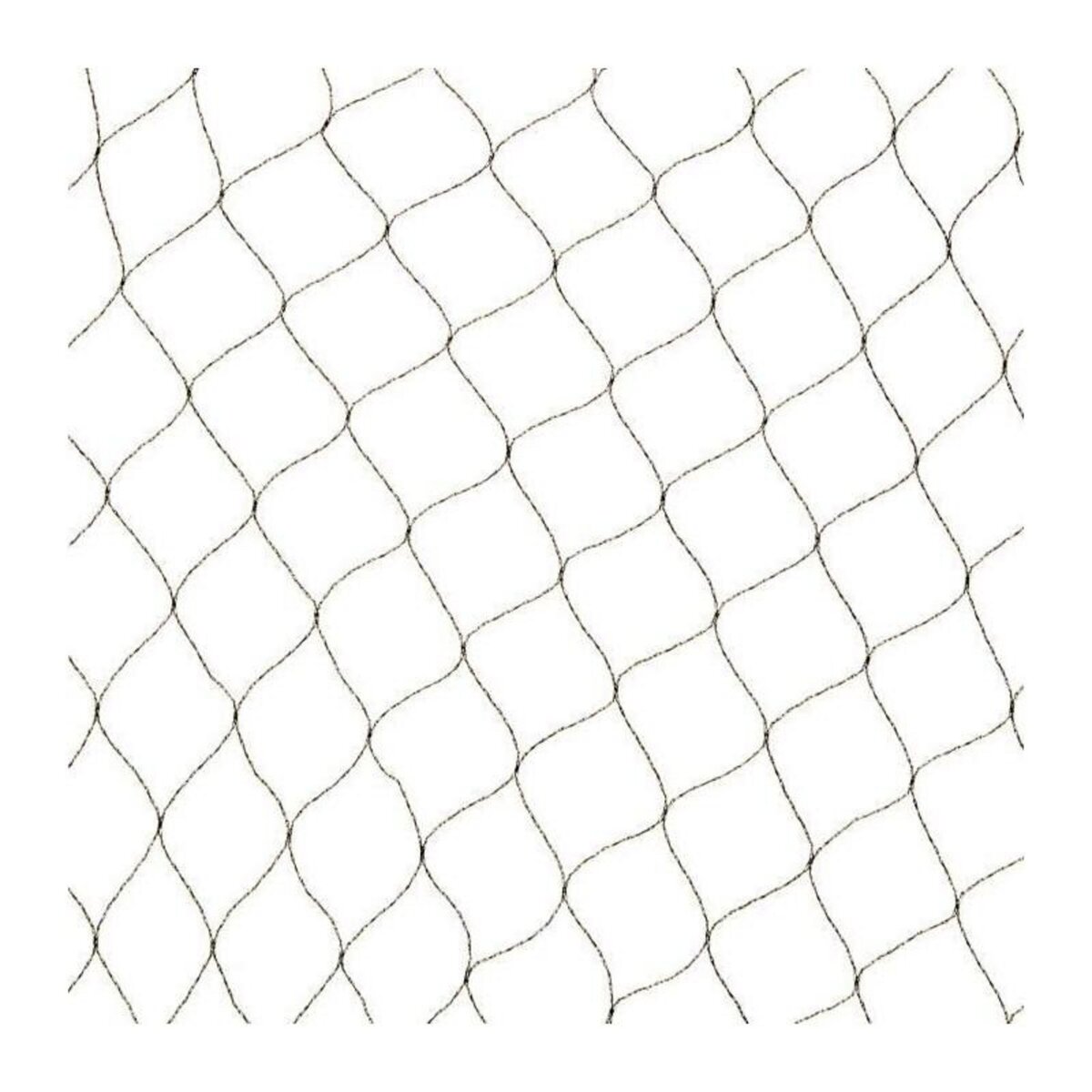 NATURE Filet anti-oiseaux Primo 5x2m en maille tricotée polyéthylene 12gr/m² noir