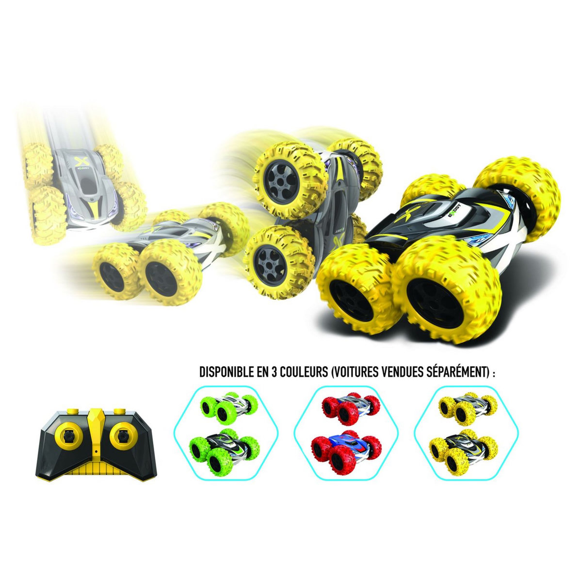 SILVERLIT Voiture radiocommandée 360 Cross 2.4GHZ