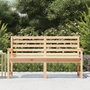 Voir la diapositive 3 : VIDAXL Banc de jardin 159,5x48x91,5 cm bois massif de pin