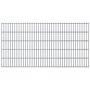 VIDAXL Panneaux de cloture de jardin 2D 2,008x1,03 m 8 m total Gris