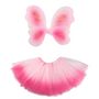 Voir la diapositive 2 : Boland Set d'accessoires Fée - Tutu Avec Ailes
