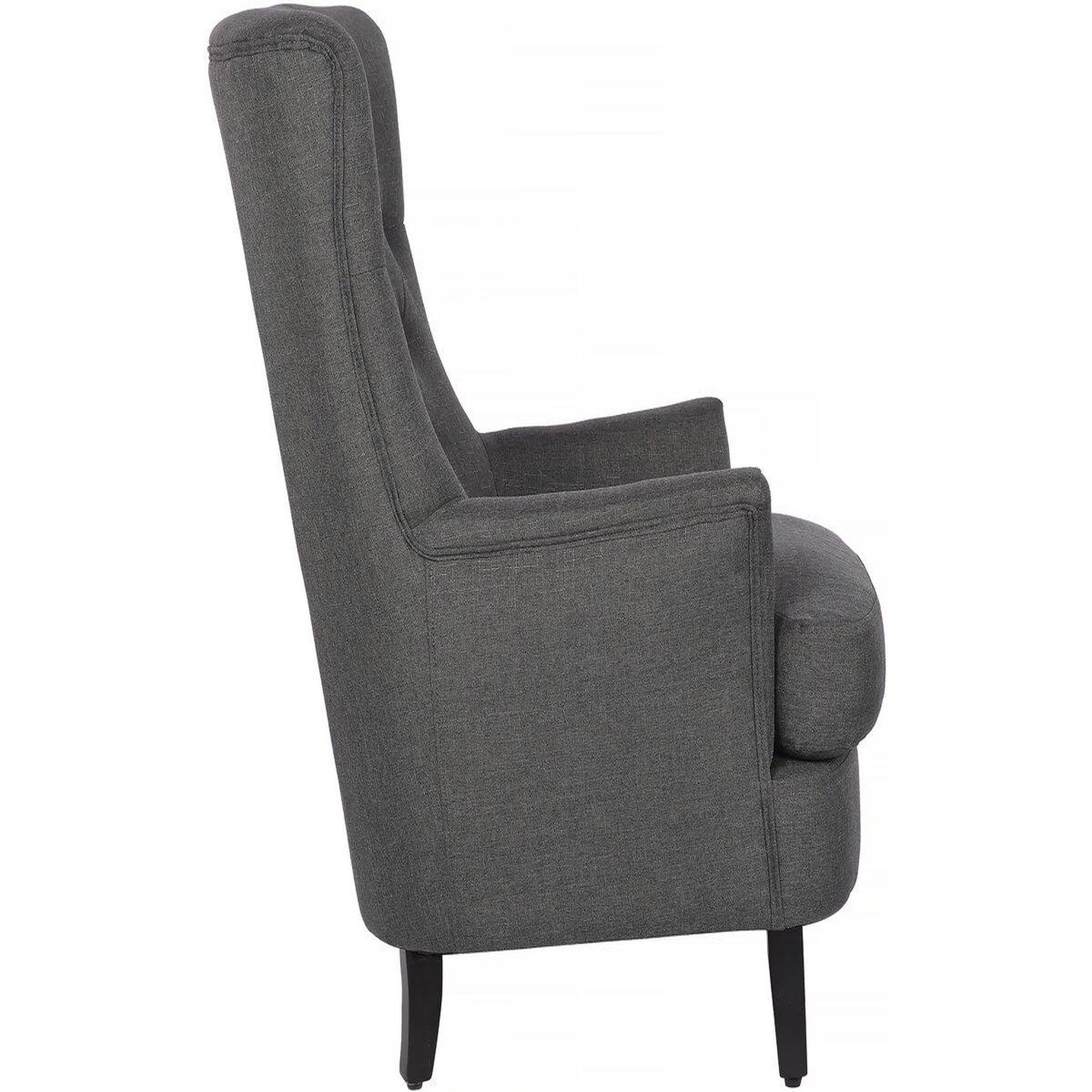 Voir la diapositive 4 : Habitat et Jardin Fauteuil  Arhus  - 1 place - Gris foncé