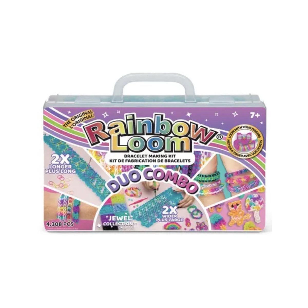 BANDAI Rainbox Loom - Le Duo combo