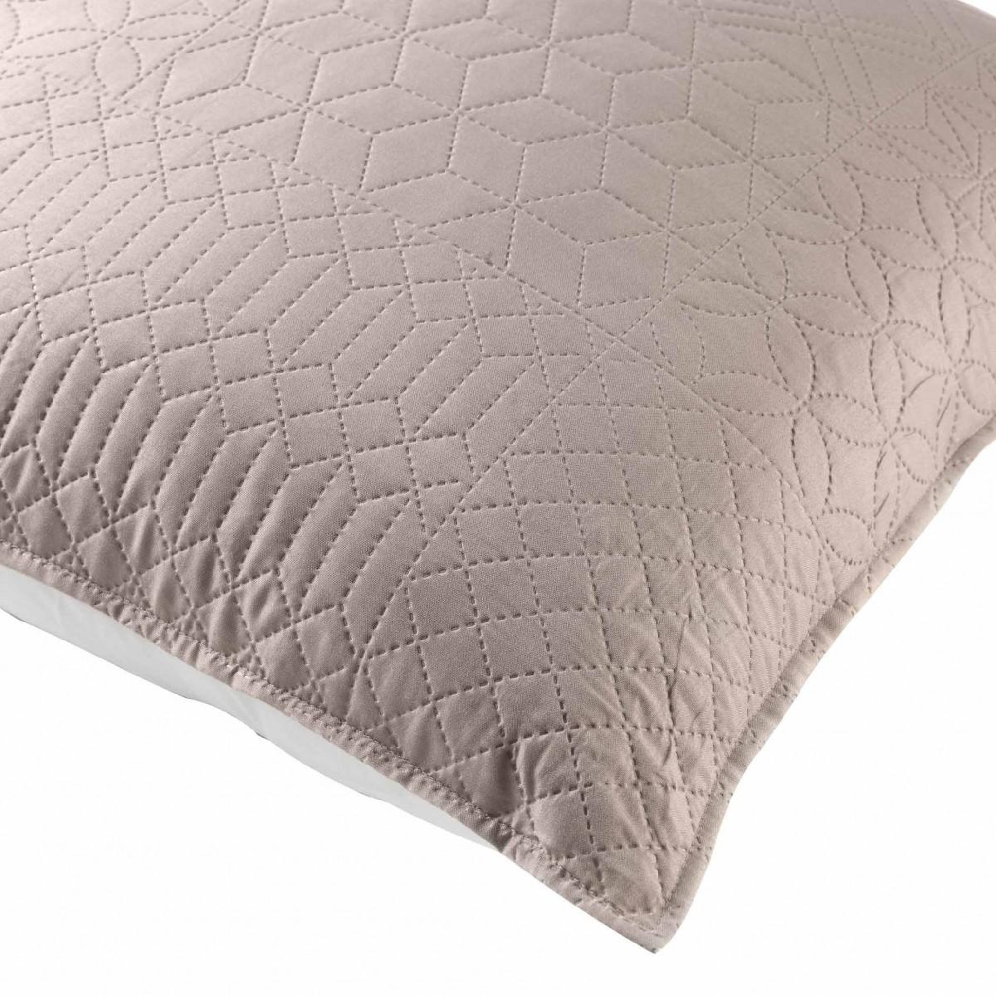 Eden Housse de coussin cottage 45 cm lin et blanc