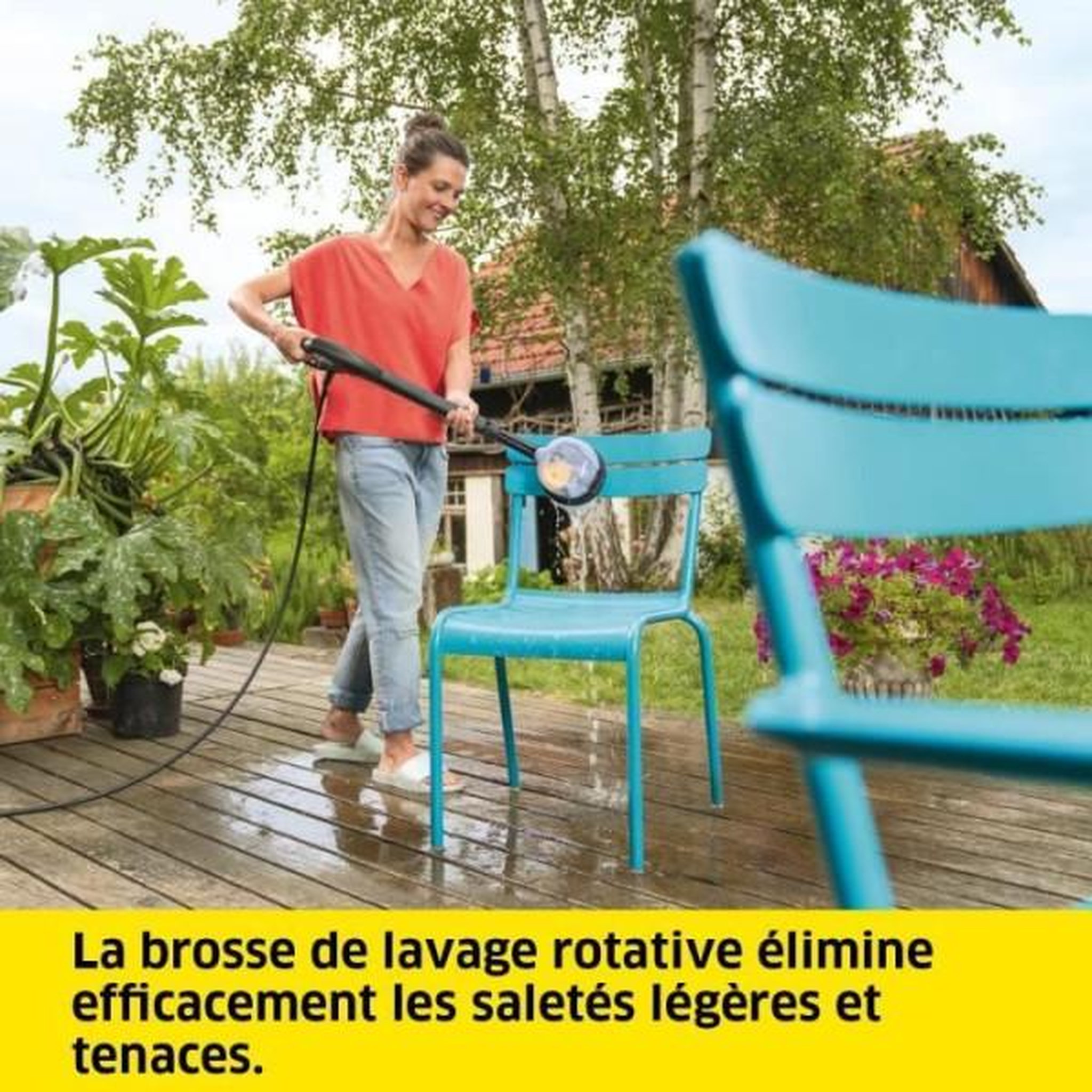 Voir la diapositive 6 : KARCHER Brosse rotative - karcher - wb 130 - coque transparente - noir - allemagne
