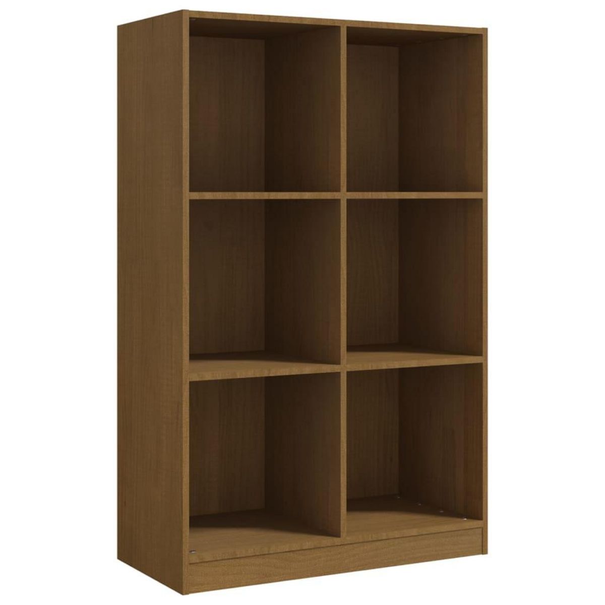 VIDAXL Bibliotheque Marron miel 70x33x110 cm Bois de pin massif