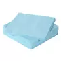 ACTUEL Lot de 100 serviettes en papier 33 cm 2 plis turquoise