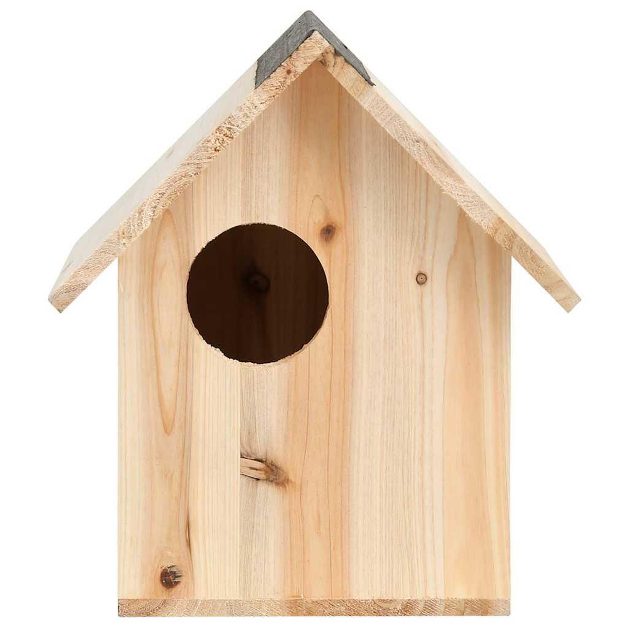Voir la diapositive 3 : VIDAXL Maison pour ecureuils bois de sapin massif 26x25x29 cm