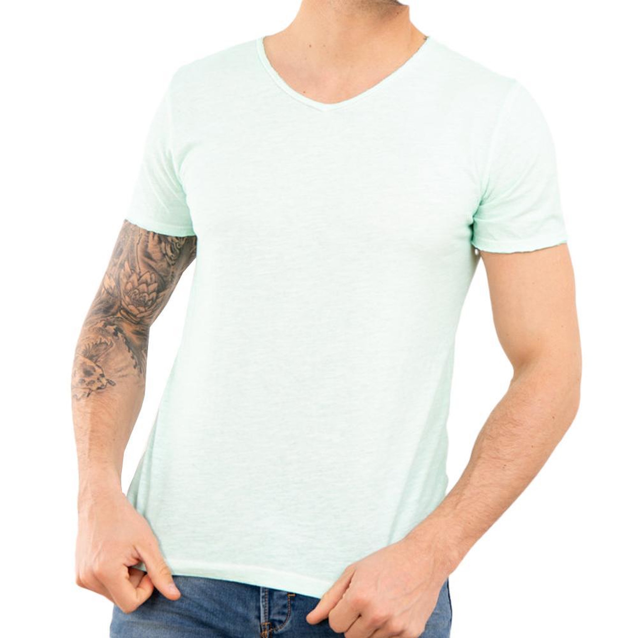PANAME BROTHERS T shirt  d'Eau Homme Paname Brothers Tom. Coloris disponibles : Vert