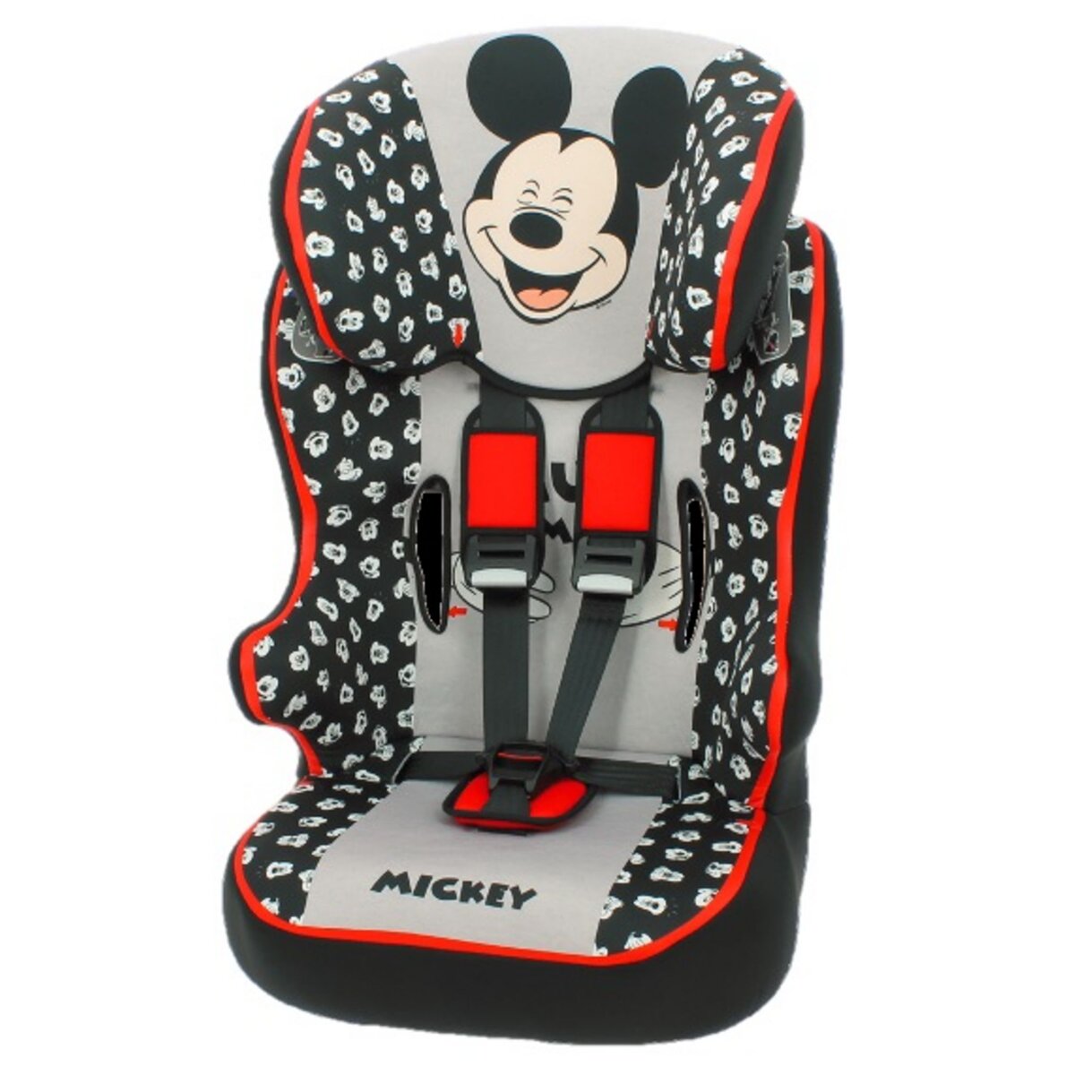 MICKEY Siège auto Racer Sp First Mickey Groupe 1- 2- 3  Noir/rouge