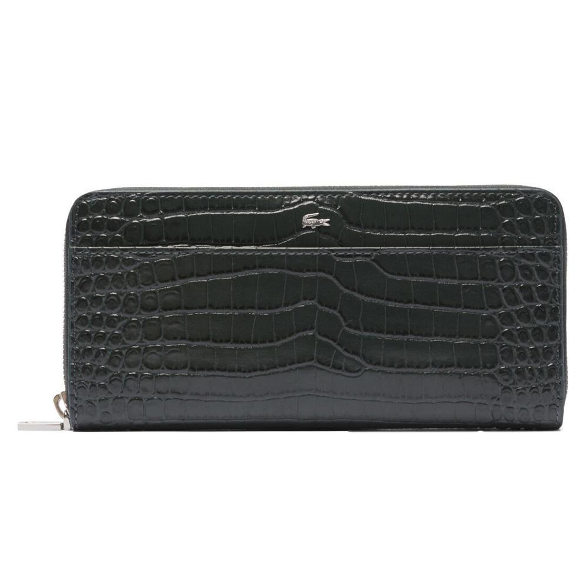 Lacoste Portefeuille noir femme lacoste chantaco. Coloris disponibles : Noir