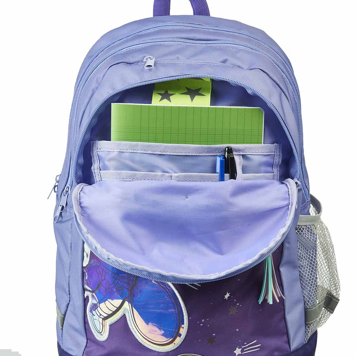 AUCHAN Sac à dos à roulettes COSMOCAT