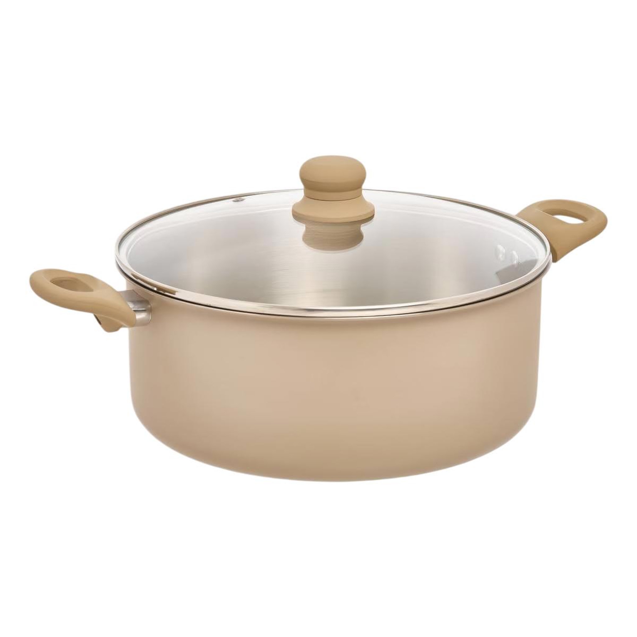 FIVE Faitout en inox  solstice  28cm beige
