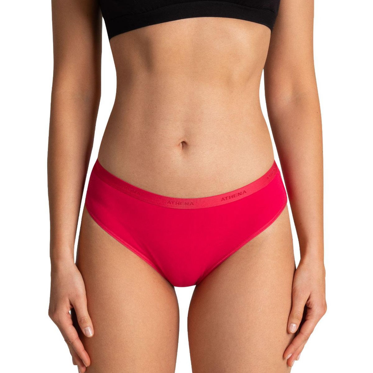 Athena Lot de 3 slips femme Ecopack Basic