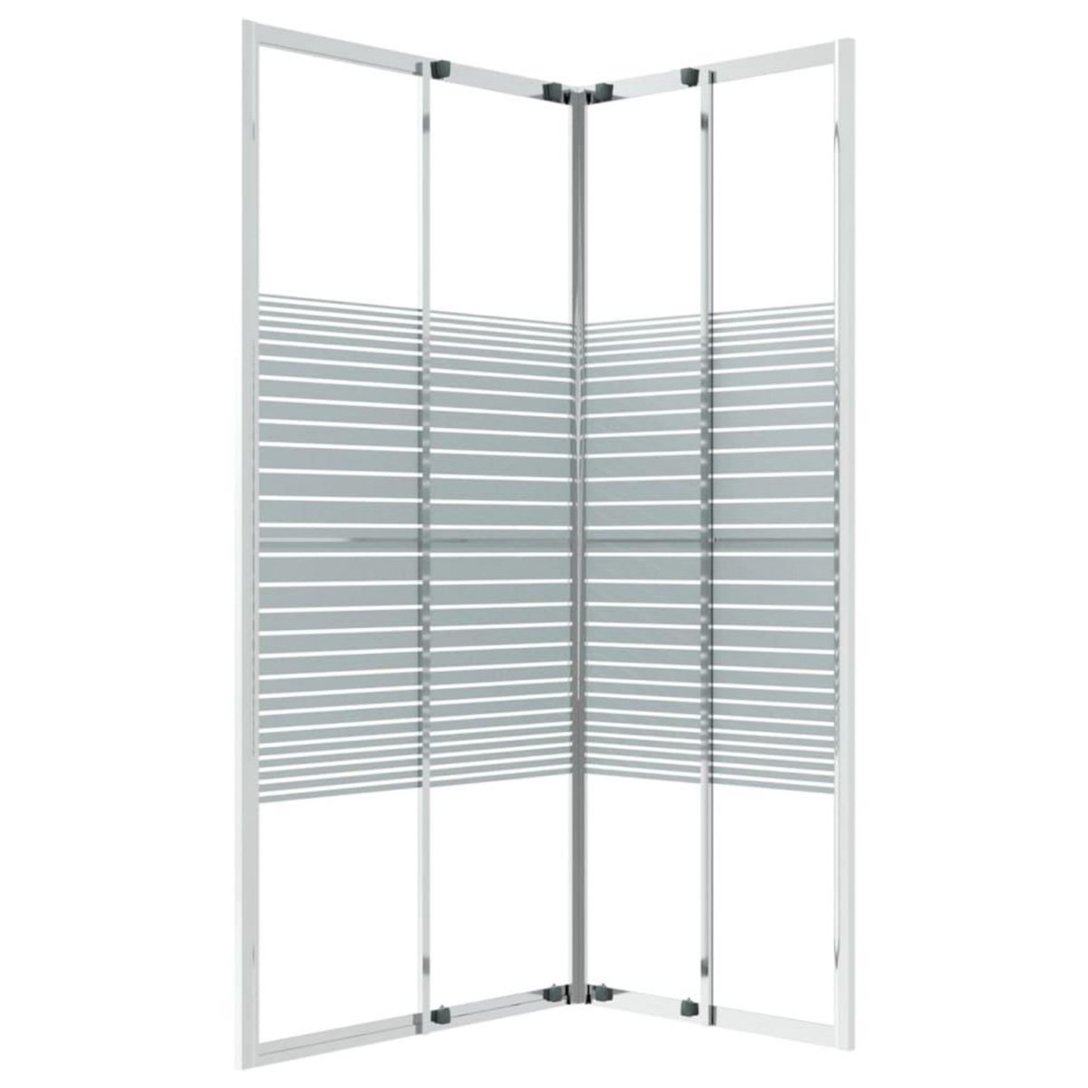 VIDAXL Cabine de douche ESG 90x70x180 cm