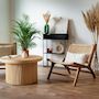 Voir la diapositive 5 : Rendez vous déco Fauteuil en teck et tressage cannage en rotin - Kilka