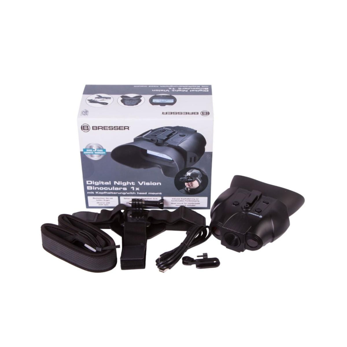 Bresser Jumelles vision nocturne numérique 1-2x